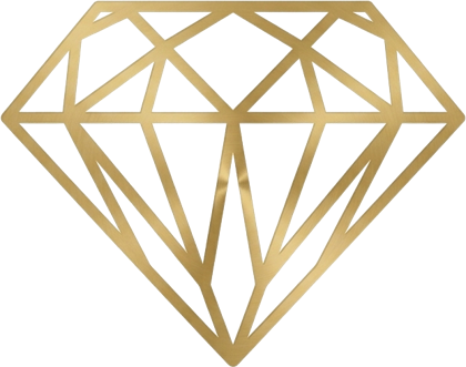 Złoty diament symbolizujący klasę premium
